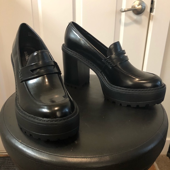 Madden Girl Kassidy Platform Penny Loafers - Picture 2 of 9